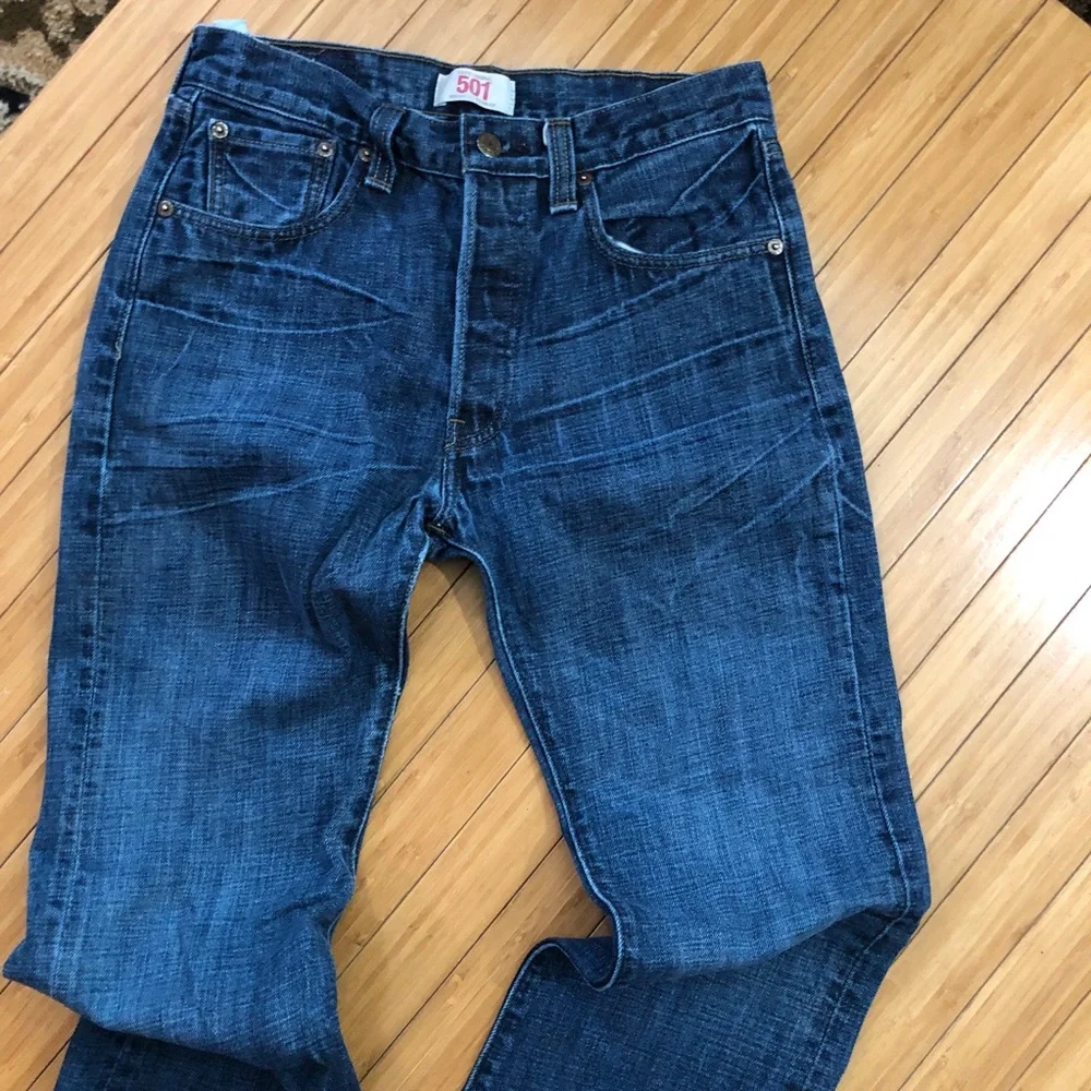 Levi's 501 Men's Jeans Classic Blue Denim